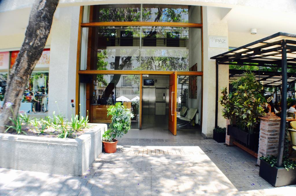 Apartamentos Capital Santiago Buitenkant foto