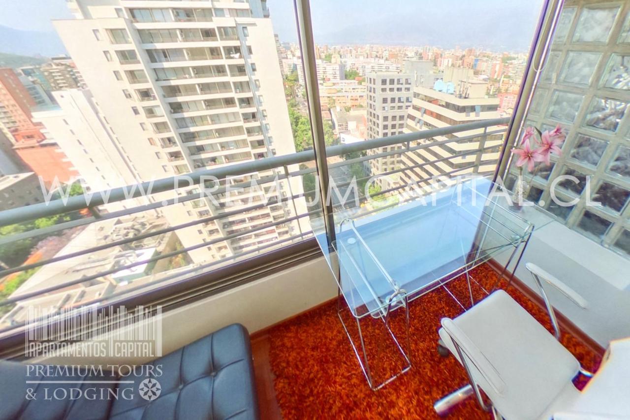 Apartamentos Capital Santiago Buitenkant foto