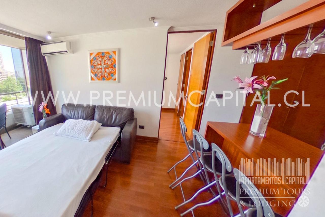 Apartamentos Capital Santiago Buitenkant foto