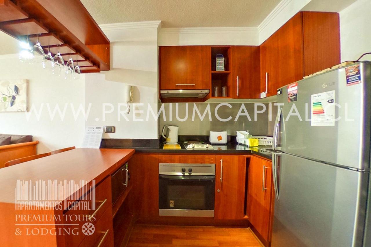 Apartamentos Capital Santiago Buitenkant foto