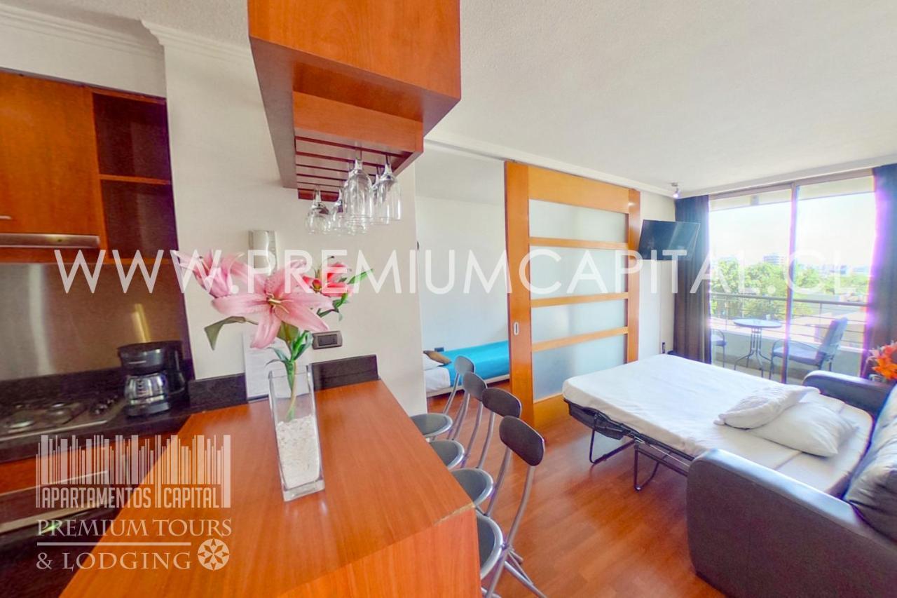 Apartamentos Capital Santiago Buitenkant foto