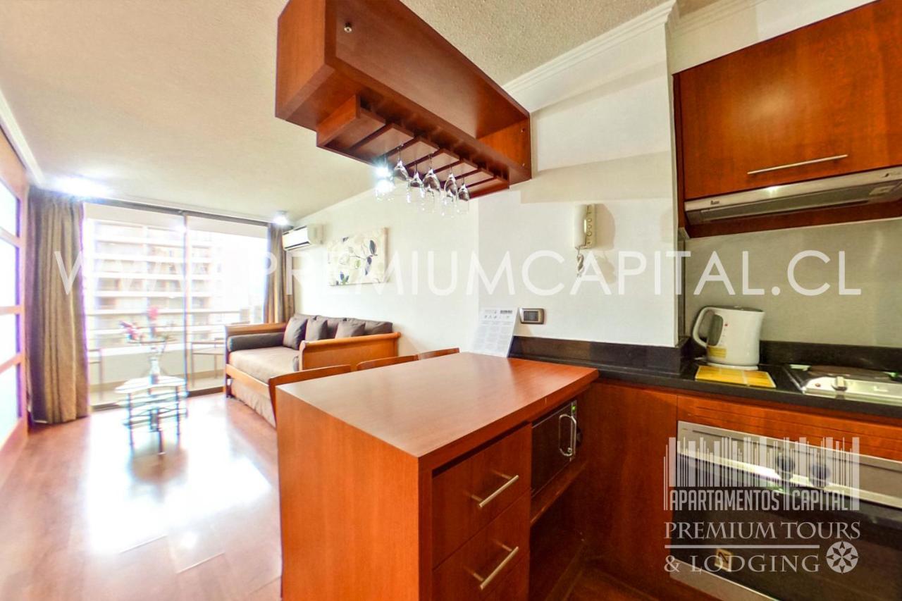 Apartamentos Capital Santiago Buitenkant foto