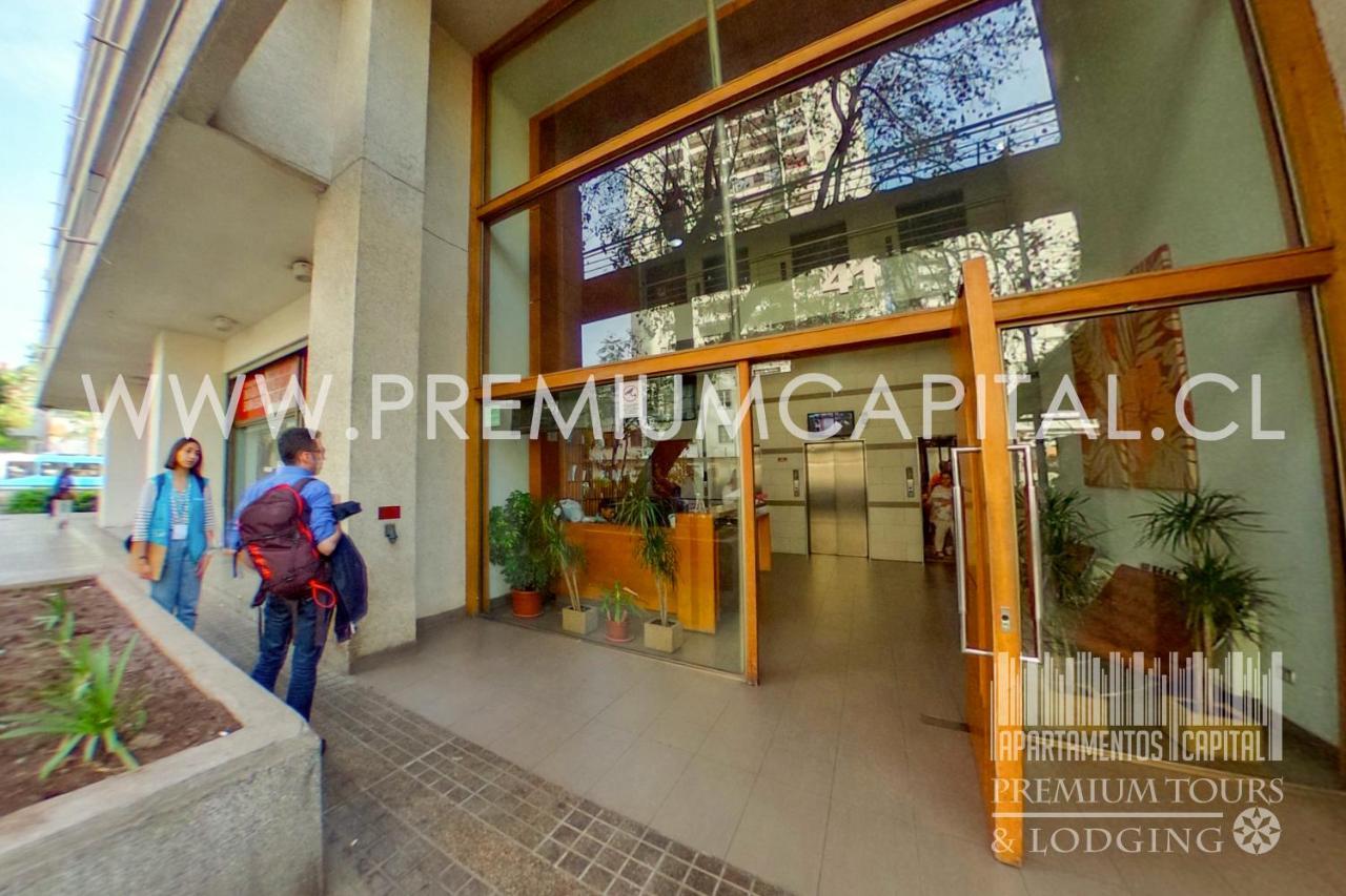 Apartamentos Capital Santiago Buitenkant foto